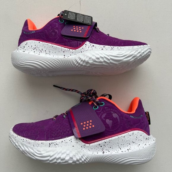 Under Armour 3025344 UA Flow FUTR X Black History Month Basketball Shoes ( 7.5 ) - Picture 6 of 6